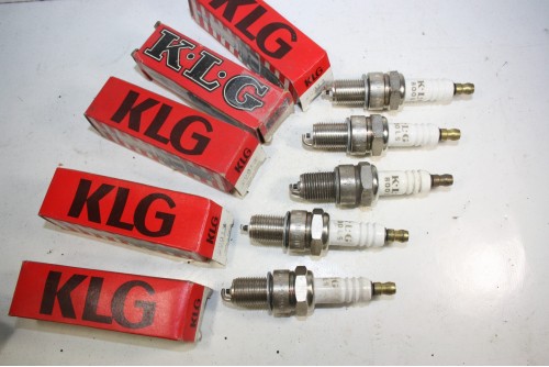 LOT DE 5 BOUGIES KLG 800 LS...ALFASUD SIMCA FIAT LANCIA FORD PEUGEOT RENAULT BMW
