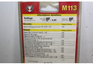 JEU DE 4 BOUGIES MARCHAL M113...ALPINE A310 VISA 1.6 GTI TALBOT SAMBA RALLYE