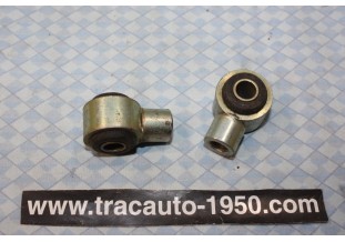 JEU DE 2 OEILLETS EMBOUTS DE CREMAILLERE DE DIRECTION...AUTOS DIVERS voir descriptif