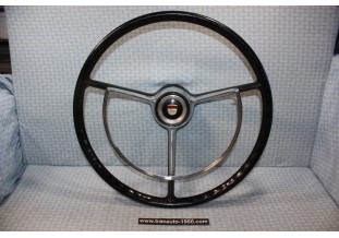 VOLANT 3 BRANCHES AVEC CERCLO KLAXON HELLA D/425mm...FORD TAUNUS P3 P4 P5 voir descriptif