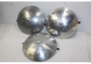 LOT DE 3 ENJOLIVEURS DE ROUE ALU D/190mm...CITROEN DS ID