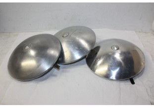 LOT DE 3 ENJOLIVEURS DE ROUE ALU D/190mm...CITROEN DS ID