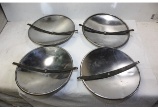 JEU DE 4 ENJOLIVEURS DE ROUE METAL D/212mm...CITROEN ID DS GS