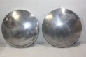 LOT DE 2 ENJOLIVEURS DE ROUE ALU D/240mm...SIMCA FIAT PANHARD  ???