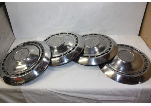 JEU DE 4 ENJOLIVEURS DE ROUE METAL D/275mm...SIMCA ARNDE P60