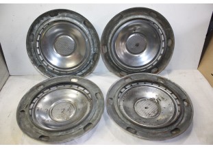 JEU DE 4 ENJOLIVEURS DE ROUE METAL D/275mm...SIMCA ARNDE P60