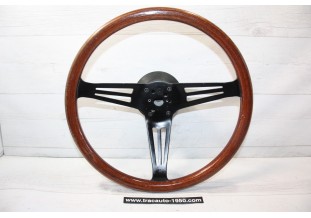 VOLANT BOIS SPORT WALSALL ENGLAND 0265168 3 BRANCHES D/350mm..AUTOS CLASSIC VINTAGE DIVERS