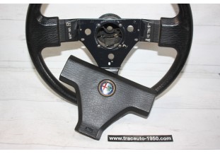 VOLANT ALFA ROMEO 3 BRANCHES D/385mm AVEC MOYRU...ALFA ROMEO 75 162 1987/92