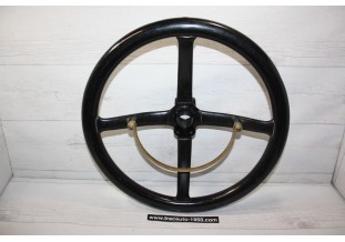 VOLANT ANCIEN 4 BRANCHES D/400mm AVEC CERCLO DE COMMANDE...ANCETRES AVANT GUERRE