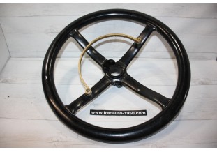 VOLANT ANCIEN 4 BRANCHES D/400mm AVEC CERCLO DE COMMANDE...ANCETRES AVANT GUERRE