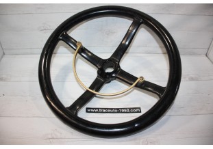 VOLANT ANCIEN 4 BRANCHES D/400mm AVEC CERCLO DE COMMANDE...ANCETRES AVANT GUERRE