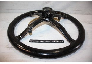 VOLANT ANCIEN 4 BRANCHES D/400mm AVEC CERCLO DE COMMANDE...ANCETRES AVANT GUERRE