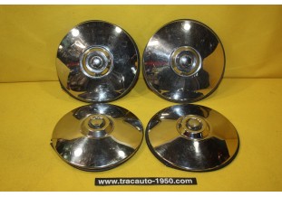 JEU DE 4 ENJOLIVEURS DE ROUE PEUGEOT 5415.35 D/158mm...104 LN LNA
