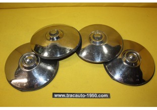 JEU DE 4 ENJOLIVEURS DE ROUE PEUGEOT 5415.35 D/158mm...104 LN LNA