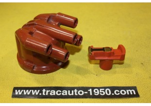 KIT TETE/ROTOR SOPARTEX pour ALLUMEUR BOSCH...BX TRS SAMBA 104 205 305 voir descriptif