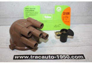 KIT TETE ROTOR D108 pour ALLUMEUR DUCELLIER...VISA SUPER PEUGEOT 104 voir descriptif