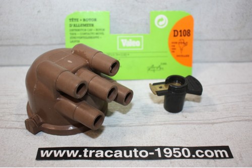 KIT TETE ROTOR D108 pour ALLUMEUR DUCELLIER...VISA SUPER PEUGEOT 104 voir descriptif