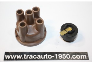 KIT TETE/ROTOR 677/913 pour ALLUMEUR DUCELLIER...RENAULT 4CV R4 4L R5 R6