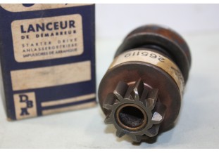 LANCEUR BENDIX 265119 pour DEMARREUR DUCELLIER 398/401/426...RENAULT 4CV JUVA DAUPHINE