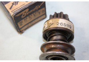 LANCEUR BENDIX 265119 pour DEMARREUR DUCELLIER 398/401/426...RENAULT 4CV JUVA DAUPHINE