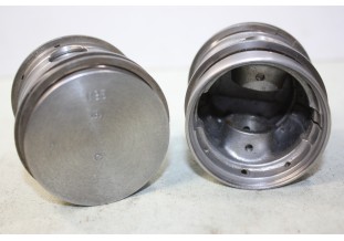 LOT DE 2 PISTONS + 5 SEGMENTS VANDERVELL Ø 52mm...AUTOS ANCIENNES SIMCA 6