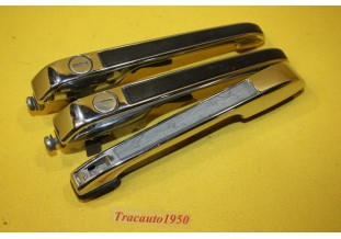 LOT DE 3 POIGNEES DE PORTES EXTERIEURES CHROMEES...VOLKSWAGEN GOLF