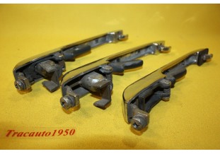 LOT DE 3 POIGNEES DE PORTES EXTERIEURES CHROMEES...VOLKSWAGEN GOLF