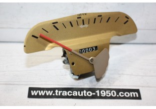 COMPTEUR DE VITESSE ET KM JAEGER 74828/01 130km/h...RENAULT DAUPHINE ap 07/1958