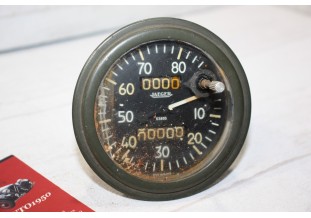 COMPTEUR DE VITESSE ET KM JAEGER 63895/01 80km/h...VEHICULES MILITAIRES