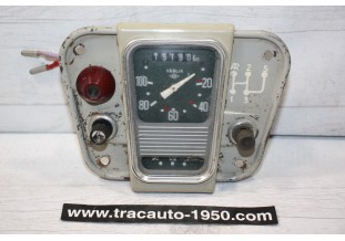 COMBINE BLOC COMPTEUR 6V ED VEGLIA 100km/h...CITROEN 2CV AZ 1962/1970