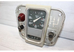COMBINE BLOC COMPTEUR 6V ED VEGLIA 100km/h...CITROEN 2CV AZ 1962/1970