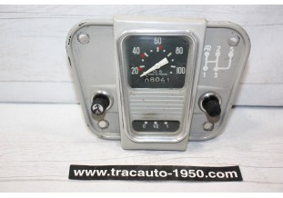 COMBINE BLOC COMPTEUR 6V O.SEIGNOL 100km/h...CITROEN 2CV AZ 1962/1970