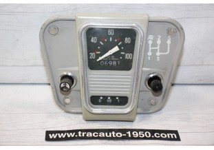 COMBINE BLOC COMPTEUR 6V O.SEIGNOL 100km/h...CITROEN 2CV AZ 1962/1970