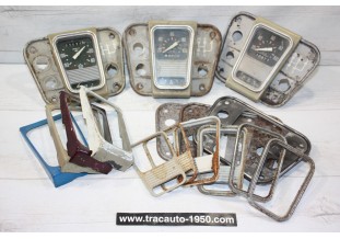 LOT DE COMPTEURS 6V OS/VEGLIA  POUR PIECES...CITROEN 2CV AZ 1958/1970