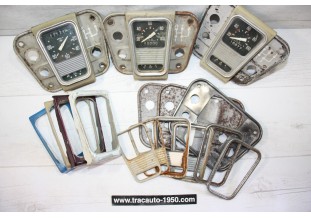 LOT DE COMPTEURS 6V OS/VEGLIA  POUR PIECES...CITROEN 2CV AZ 1958/1970