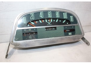 BLOC COMPTEUR 12V VERT ED VEGLIA 110km/h....CITROEN AMI 6 HY 2CV ??