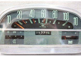BLOC COMPTEUR 12V VERT ED VEGLIA 110km/h....CITROEN AMI 6 HY 2CV ??