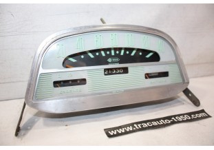 BLOC COMPTEUR 12V FOND VERT ED VEGLIA 140km/h...CITROEN AMI 6/8
