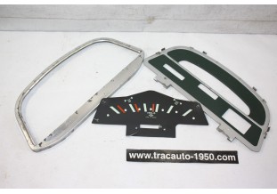 FACADE DE COMPTEUR ED VEGLIA FOND VERT...CITROEN AMI 6 HY