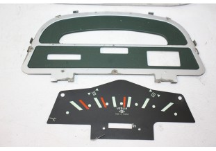 FACADE DE COMPTEUR ED VEGLIA FOND VERT...CITROEN AMI 6 HY