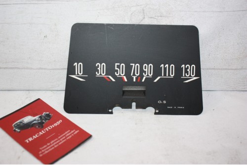 FACADE DE COMPTEUR OS 130km/h...CITROEN DYANE AYA2 mot 435cm3