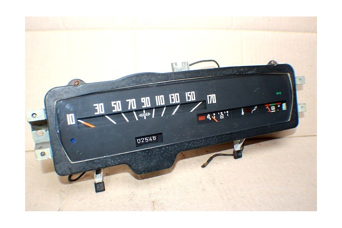 COMBINE BLOC COMPTEUR JAEGER 170km/h...RENAULT R16 TL 1970/80 - Tra...