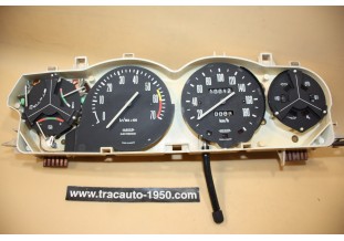 LOT D'INSTRUMENTS DE BLOC COMPTEUR 12V JAEGER 200km/h...RENAULT R16 TX TS