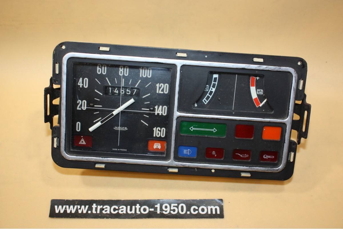 COMBINE BLOC COMPTEUR 12V JAEGER 160km/h...RENAULT R5 R4 ???