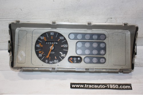 COMBINE BLOC COMPTEUR 12V JAEGER 160km/h...RENAULT R5 L/TL/GTL 1980/86