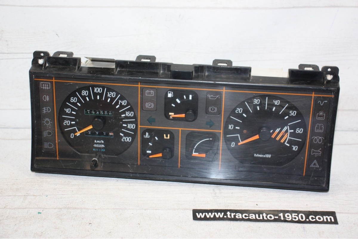 COMBINE BLOC COMPTEUR 12V JAEGER 200km/h...RENAULT  ???