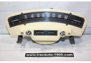 COMBINE BLOC COMPTEUR JAEGER 12V 160km/h...PANHARD PL 17 voir descriptif
