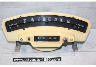 COMBINE BLOC COMPTEUR JAEGER 12V 160km/h...PANHARD PL 17 voir descriptif