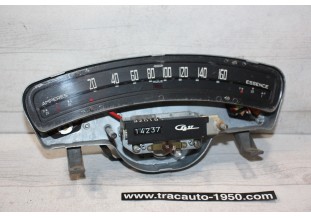 COMBINE BLOC COMPTEUR MONOTOTALISATEUR 12V JAEGER 160km/h...PANHARD PL 17 voir descriptif