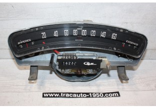 COMBINE BLOC COMPTEUR MONOTOTALISATEUR 12V JAEGER 160km/h...PANHARD PL 17 voir descriptif
